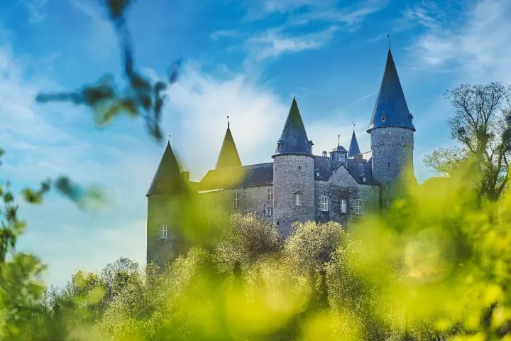 Het kasteel van Celles Vves
